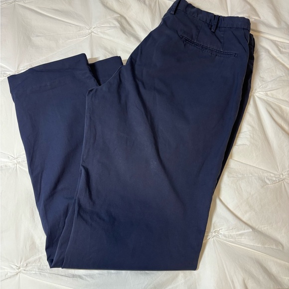 Mens blue chino golf royal batavia incotex pants 30 - Picture 9 of 10